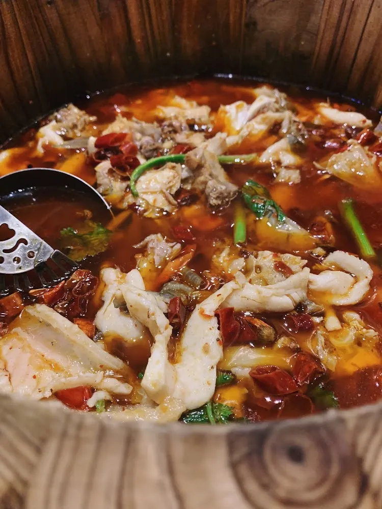 Fish Cooked Spicy Broth